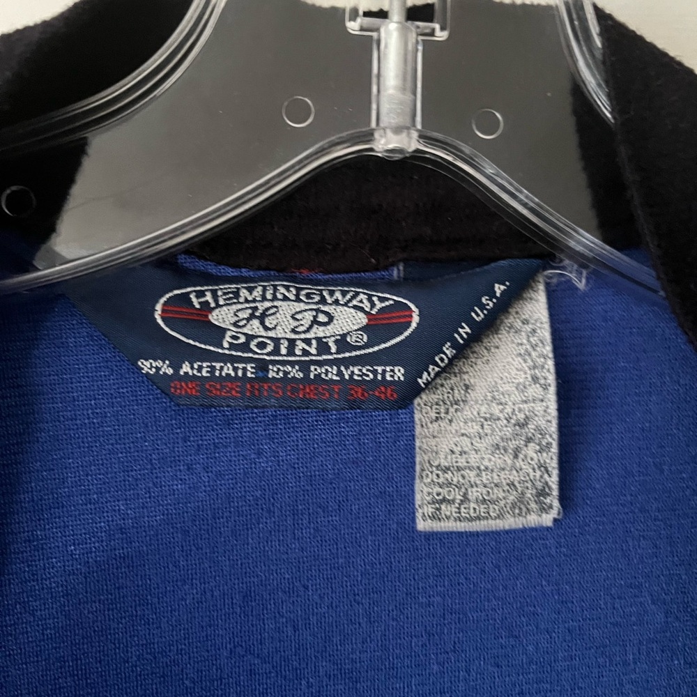 Hemingway Point Men’s Blue Robe, Size Medium - Picture 2 of 5